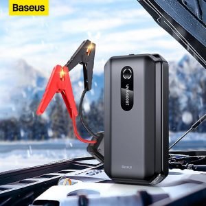 Car Jump Starter Power Bank For Car Baseus 10000mAh Battery Charger Portable Power Station 12V Car Booster Starting Device