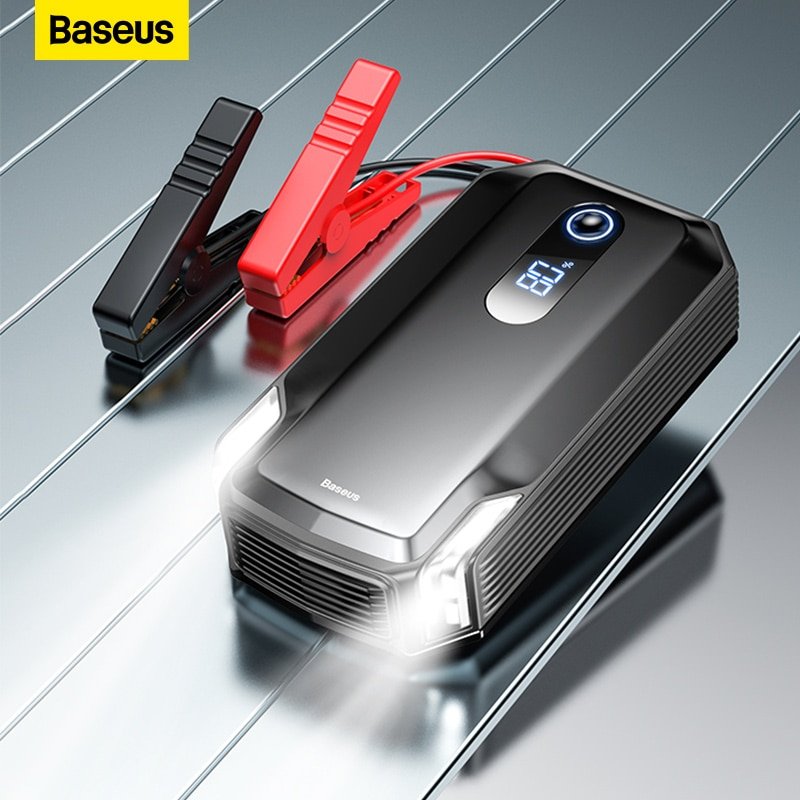 Car Jump Starter Power Bank 2000A 1000A Car Battery Charger Auto Emergency Booster Starting Device Jump Start