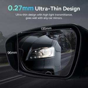 Car Clear Rearview Mirror Rainproof Film Anti Fog