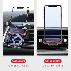 Car Support, Car Phone Holder Metal Gravity