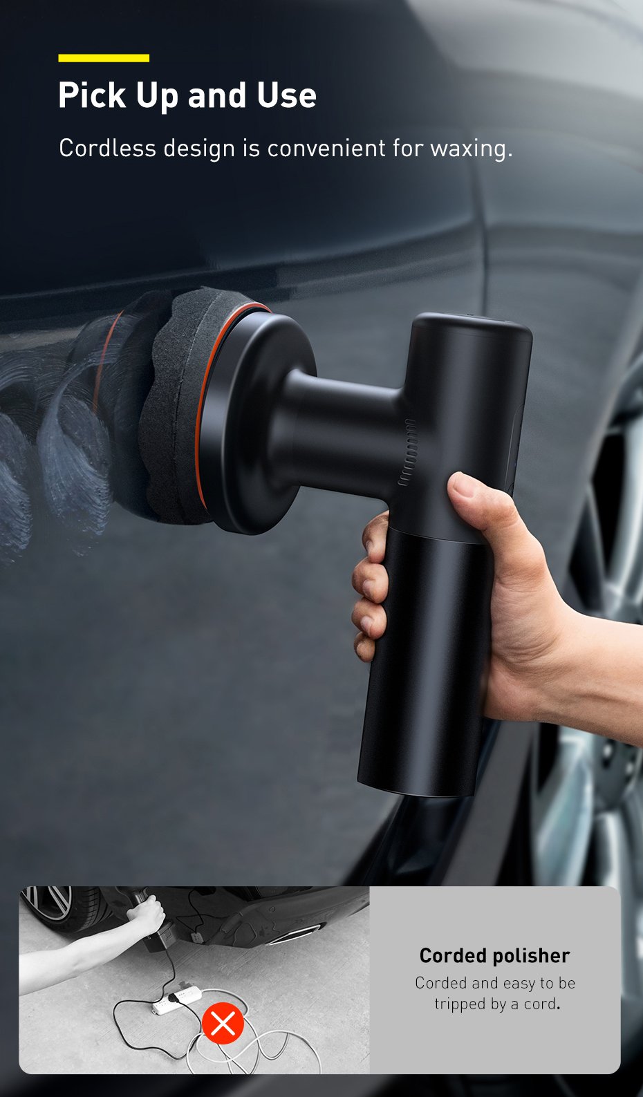 Car Polisher Machine Wireless Electric Polishing Wax Tool | Best power car polishers - Image 10