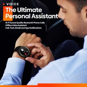 Smart Watch Zeblaze Ares 3 Large 1.52'' IPS Display Voice Calling 100 Sport Modes 24H Health Monitor Smartwatch